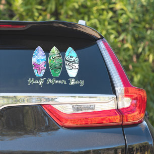 Adesivo Vinheta XL da Baía de Half Moon