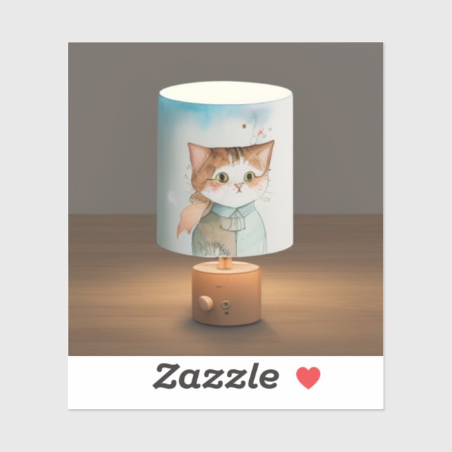 Adesivo vinhetas bonito (Folha)