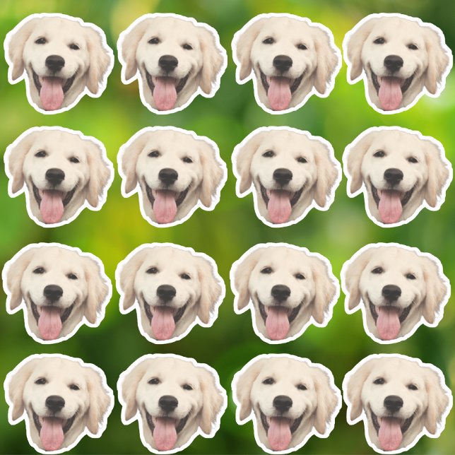 Adesivo Vinhetas de Vinilo à prova d'água personalizadas (Criador carregado)