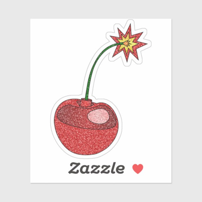 Adesivo Vinhetas De Vinilo Com Corte Personalizado De Bomb (Folha)