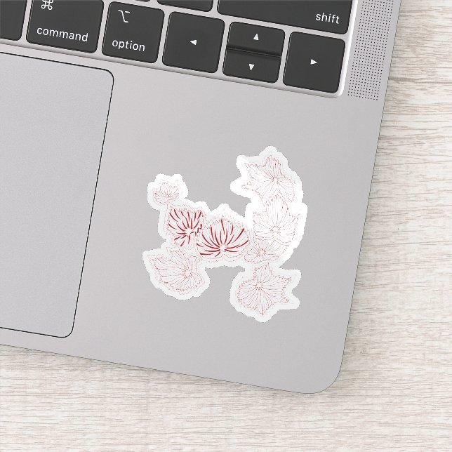 Adesivo Vinhetas de vinilo transparentes | Limpar e Person (Detalhe)