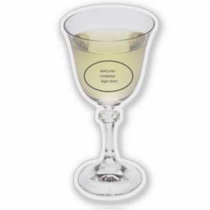 Adesivo Vinho Branco Vinho Personalizado Vinho Decal com L