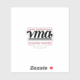 Adesivo Vinil personalizado do JBHS VMA com ano