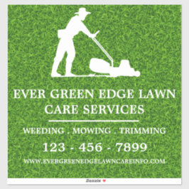 Adesivo Vinil Promocional de Cuidados Lançados Personaliza