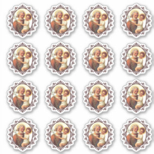 Adesivo Vinil religioso de Jesus da criança católica de