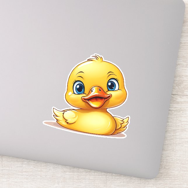 Adesivo Vinil - Rubber Ducky Decal (Detalhe)