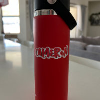 Vinil Sticker de Nome Personalizado Editável