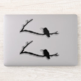 Adesivo Vinil Sticker - Hummingbird no Branch