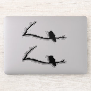 Adesivo Vinil Sticker - Hummingbird no Branch