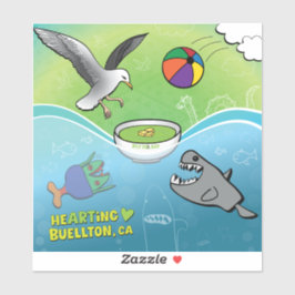 Adesivo Vinil Sticker - Sopa De Ervilha - Buellton.Art