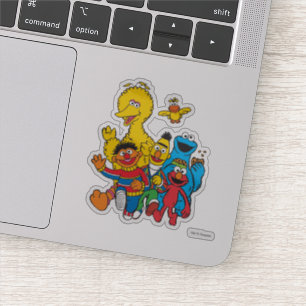 Adesivo Vintage 123 Sesame Street