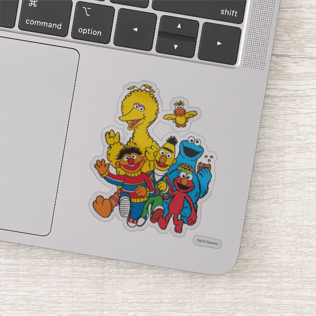 Adesivo Vintage 123 Sesame Street (Detalhe)