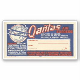 Adesivo Vintage Australian Aviation Sticker