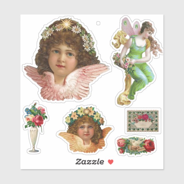 ADESIVO VINTAGE EPHEMERA STICKER COLLECTION (Folha)