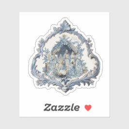 Adesivo Vintage French Toile | Chinoiserie Natividade