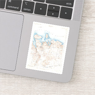 Adesivo Vintage Huntington Northport Long Island New York