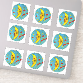 Adesivo Vintage Moon Stickers | Decor Celestial