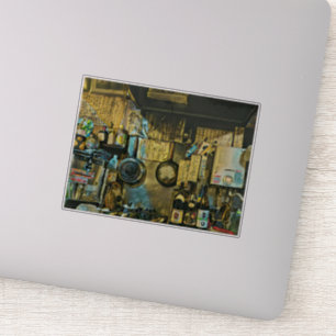 Adesivo Vintage Sushi Trabalho de arte