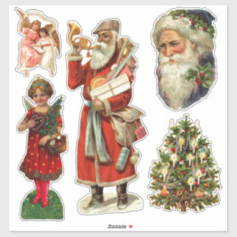 ADESIVO VINTAGE VICTORIAN CHRISTMAS STICKER COLLECTION