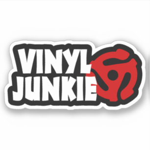 Adesivo Vinyl Junkie