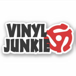 Adesivo Vinyl Junkie