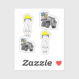 ADESIVO VINYL STICKER - FILHO+CAMINHÃO