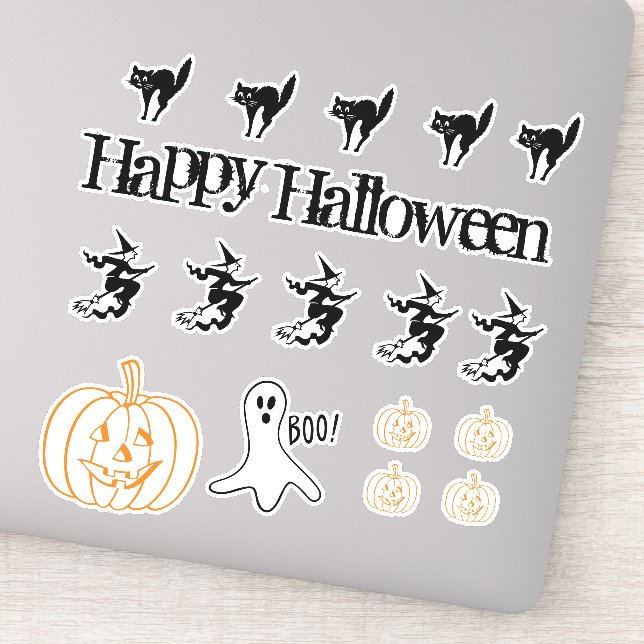 Adesivo Vinyl Sticker - Halloween Theme 1 (Detalhe)
