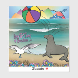 Adesivo Vinyl Sticker - Seal Beach - Buellton.Art