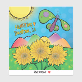 Adesivo Vinyl Sticker - Sunny Buellton - Buellton.Art