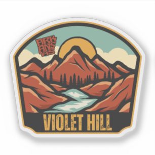 Adesivo Violet Hill, Arkansas 