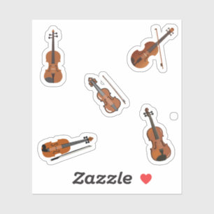Adesivo Violin Sticker