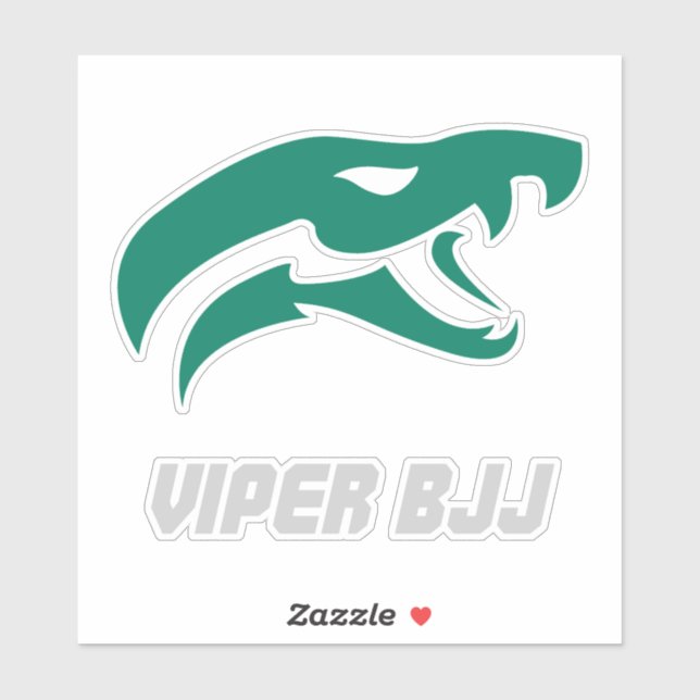Adesivo Viper BJJ Grappling Fighter (Folha)