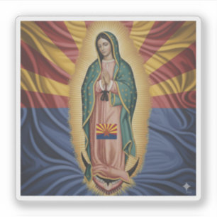 Adesivo Virgem de Guadalupe - Arizona