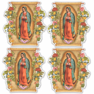 Adesivo Virgem Religiosa Mary Guadalupe Espanhola