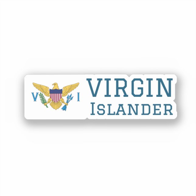 Adesivo Virgin Islander (Frente)