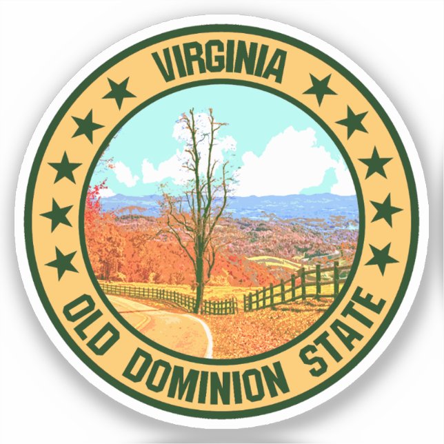 Adesivo Virgínia (Frente)