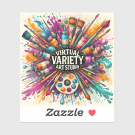 Adesivo Virtual Variety Art Studio - Square Vinyl