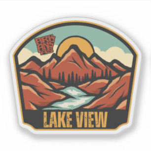 Adesivo Vista do Lago, Arkansas 