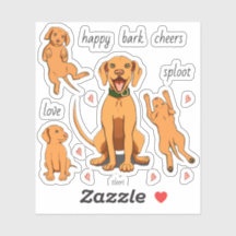 Vizsla Love Estilizou Desenhos e Frases Personaliz