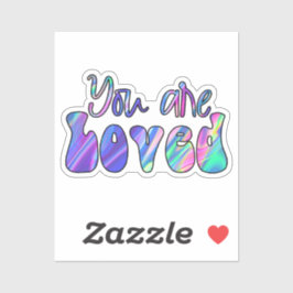 Adesivo Você é amado