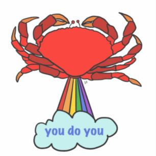 Adesivo Você é Crab
