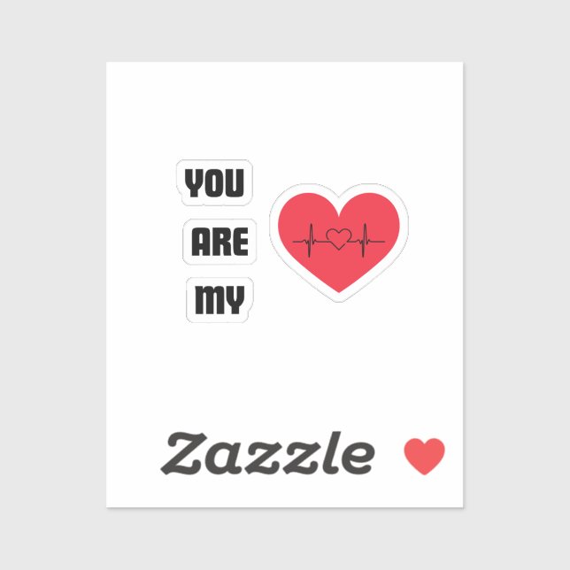 Adesivo você é meu (Folha)