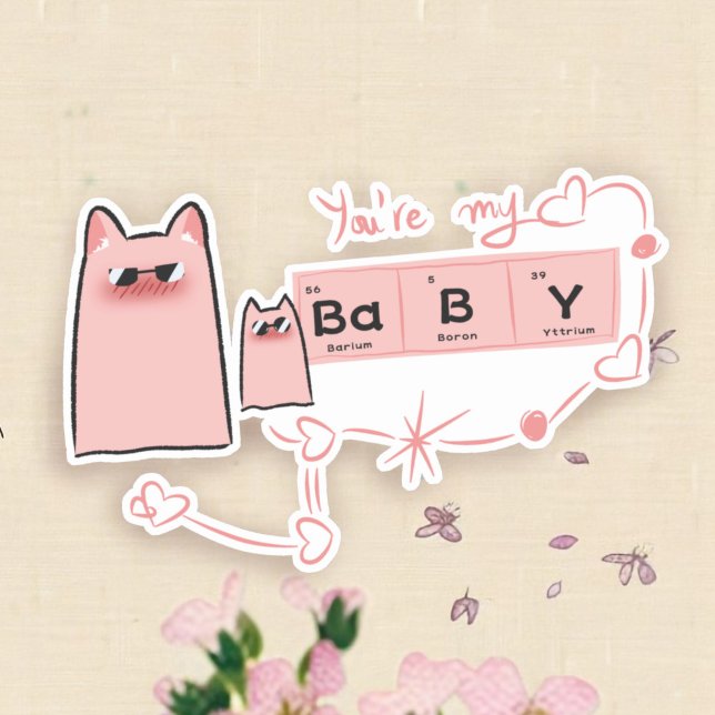 Adesivo Você é meu Bebê Vinil Sticker (Criador carregado)