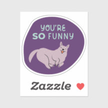 você é tão engraçado e ilustrado cão aqua roxo