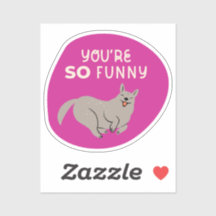 você é tão engraçado e ilustrado fofo fúcsia