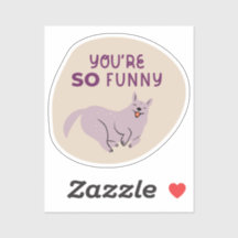 você é um cão ilustrado tão engraçado do que roxo