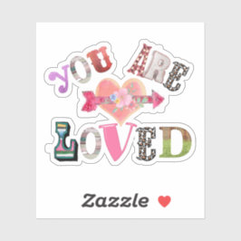 Adesivo Você é uma citação adorada