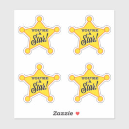 Adesivo Você é uma estrela