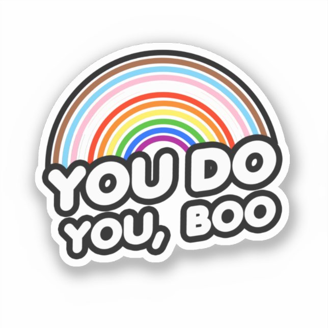 Adesivo Você Faz Você Boo (Frente)