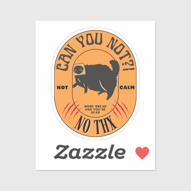 Adesivo Você não pode (Folha)